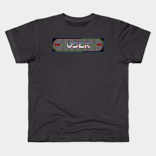 USER - Tron Video Game Marquee Kids T-Shirt